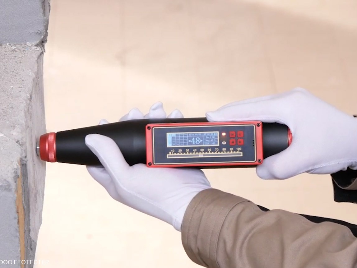 Склерометр для бетона цифровой (Молоток Шмидта) СМШ-Ц