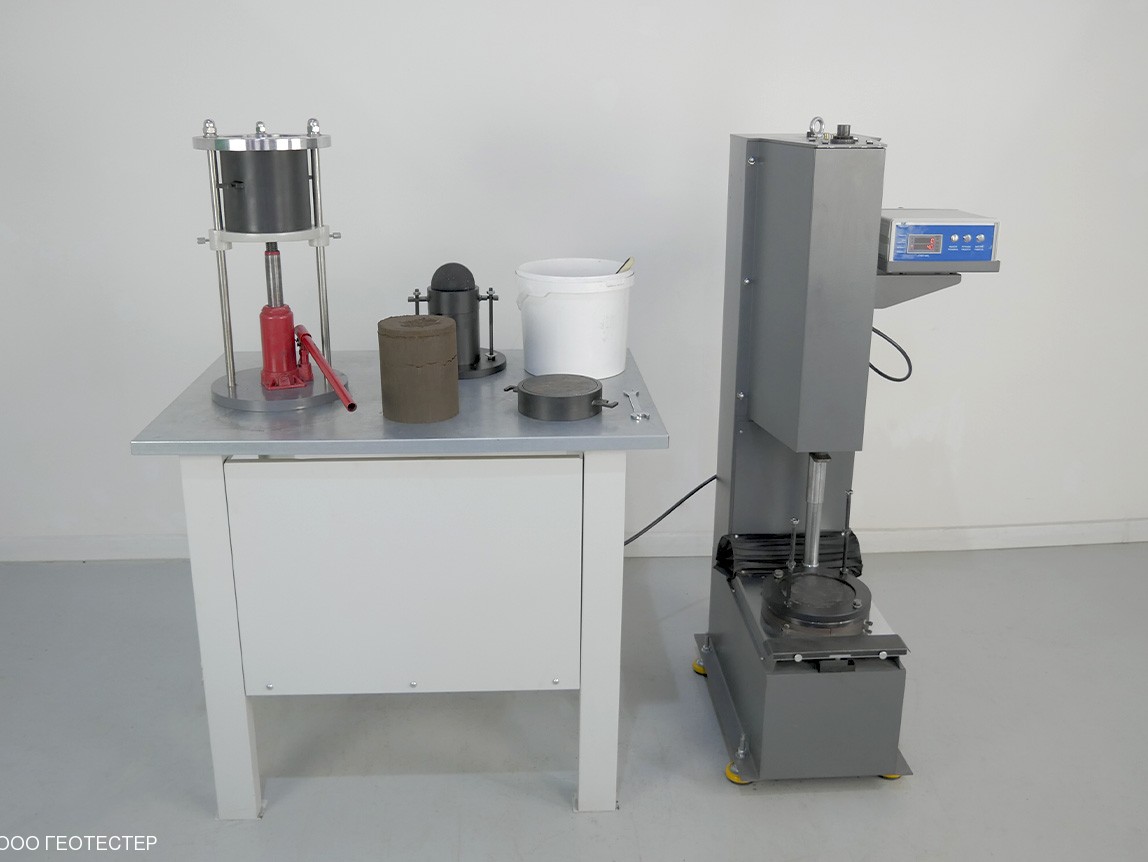 Уплотнитель грунта (проктора) автоматический УГП-А (с переносной панелью)