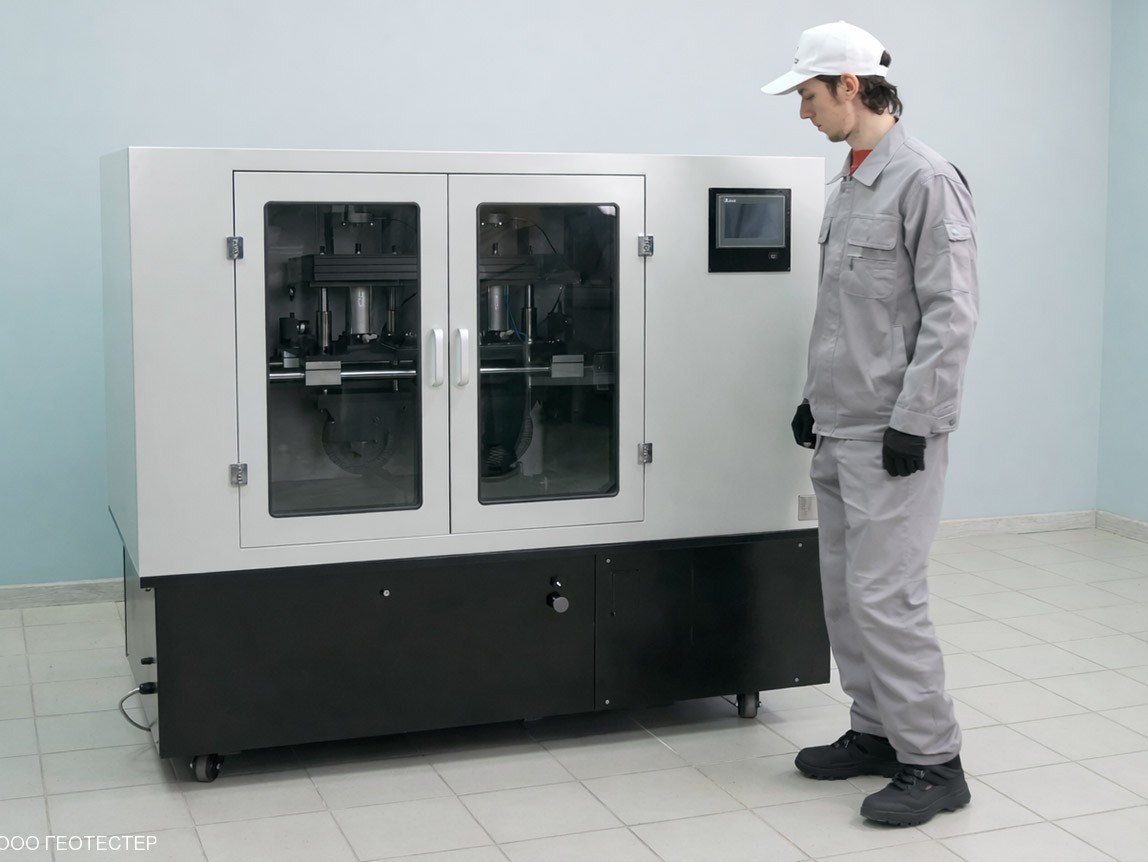 Установка для определения стойкости к колееобразованию МИКА